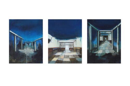 54. 3 obras: De la serie transito perpetuo