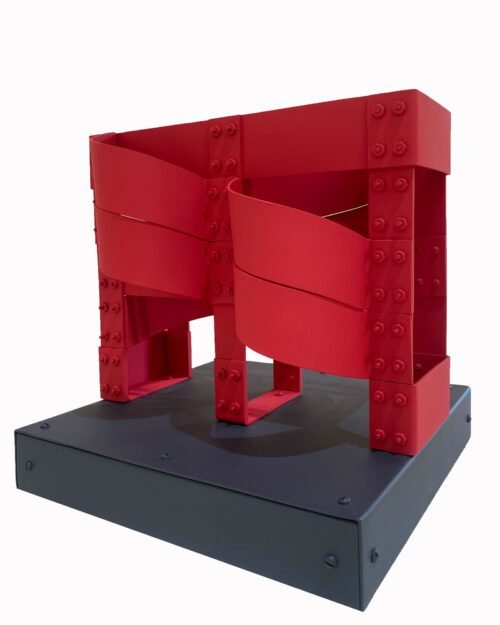 50. Escultura Casa de Serpiente Roja